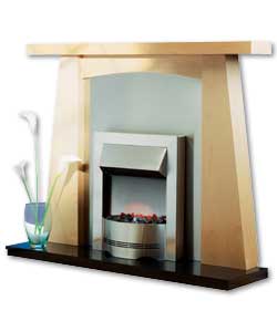 Ultra Contemporary Surround and Elda Electric Fire