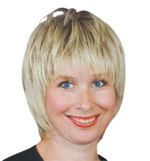 Unbranded Unisex wig, blonde/brown