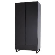 Unbranded Urban Double Wardrobe, Black