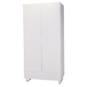 Unbranded Urban Double Wardrobe, White