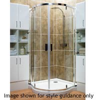 Dimensions: (W)1200 x (D)1200 x (H)1850mm (H 1925mm with tray), Large enclosure for spacious