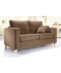 Contemporary chic styling. Supportive foam seats a