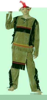 Unbranded Value Costume: Native American Warrior (S 3-5 yrs)