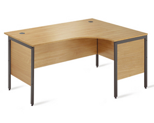 Value line ergonomic H leg standard desk