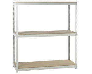 Unbranded Valueline 3 shelf heavy duty shelving