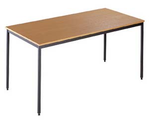 Valueline junior rect H- leg desk