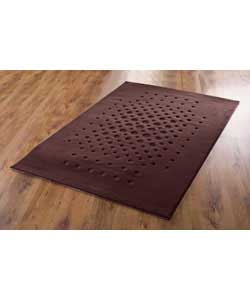 Unbranded Vegas Rug - Chocolate 160 x 120cm