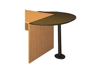 Veneer desk end table - Fits Cherry