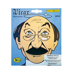 Unbranded Vicar moustache