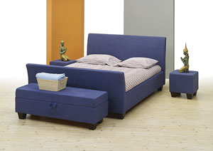 Vift- Romeo- Super Kingsize Leather Bed