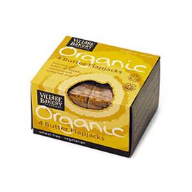 Unbranded Village Bakery Organic 4 Butter Flapjack - 200g