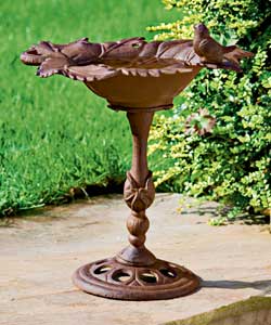 Unbranded Vine Leaf Bird Bath