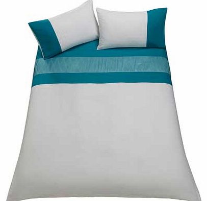 Unbranded Vinny Teal Twin Pack Bedding Set - Kingsize