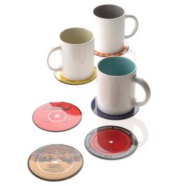 Unbranded Vinyl Coasters - 6 pack