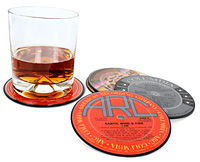 Unbranded Vinyl Coasters