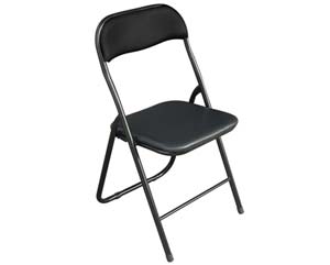 Unbranded Vinyl folding chair