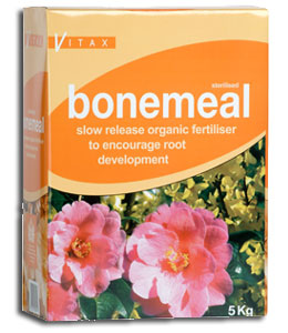 Bonemeal is a slow release organic fertiliser which engourages root growth. It provides a highphosph