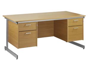 Unbranded VL Budget executive C-leg desk