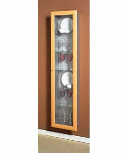 Silver effect with beech effect framed door.5 fixe