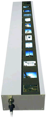 Wall Mounted Slide Light - 13 Slides