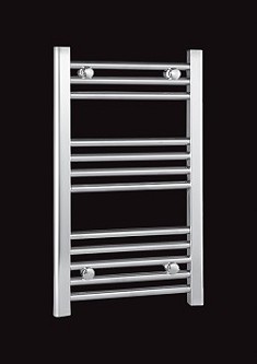 Rail Size 400mm x 700mmBTU 563Watts 165Chrome D Ladder Flat heated towel rail5 year manufacturers gu