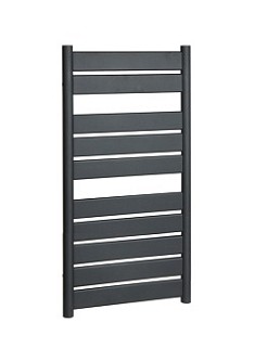 Rail Size 500mm x 1100mmBTU 973Watts 285Chrome heated towel rail5 year manufacturers guarantee Note 