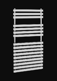 Rail Size 500mm x 1200mmBTU 1602Watts 460Chrome heated towel rail5 year manufacturers guarantee Note