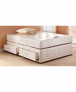 The Medium Firm Matra Tuftedmattress contains Silentnights unique Miracoil Spring System. Each