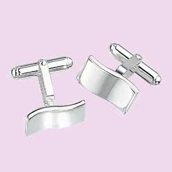 Wavy Cufflinks