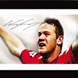 Wayne Rooney Signed Print