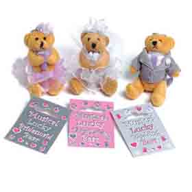 Unbranded Wedding Bear Keyrings Bride