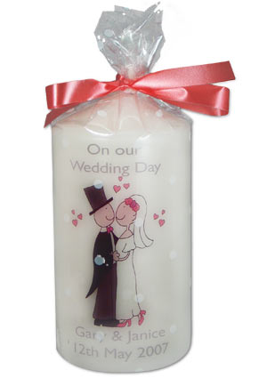 Unbranded Wedding Couple Candle