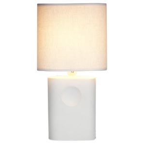 White Circle Lamp