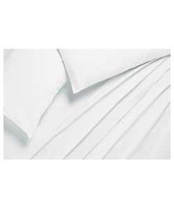 Unbranded White Flat Sheet Set King Size Bed