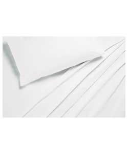 Unbranded White Flat Sheet Set Single Bed