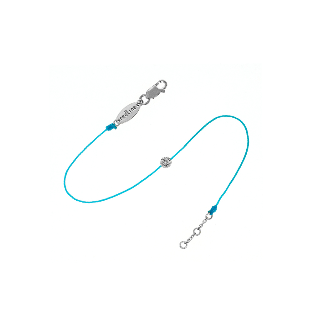 Unbranded White Gold Illusion Bracelet - Turquoise