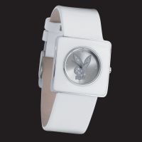 White Playboy Watch