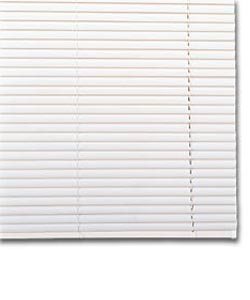 White PVC Venetian Blind.
