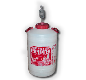 Unbranded WIDE NECK WINE FERMENTER 25 LITRE