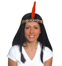 Unbranded Wig: Indian Headband With Plaits