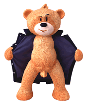 Willy Figurine Bad Taste Bear