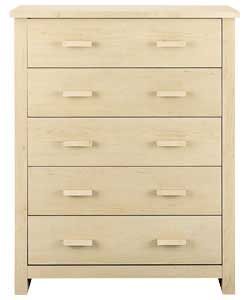 Winchester 5-Drawer Chest - Birch