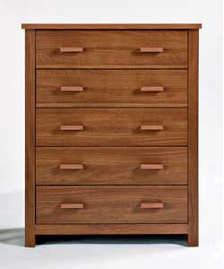 Winchester 5-Drawer Chest - Dark Beech