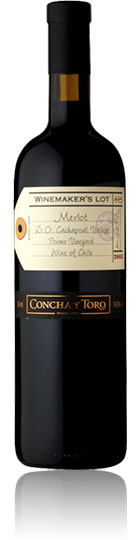 Unbranded Winemakerand#39;s Lot Merlot 2007 Rucahue Lot 12, Rapel Valley, Concha y Toro (75cl)