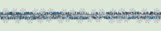 Winter wonderland tinsel garland