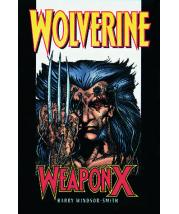 Graphic novel showing Logans transformation into Wolverine at the hands of the secret government