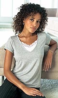 Womens 2-in1 Top