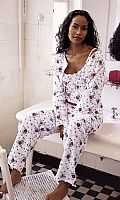 Womens 3-Piece Pyjama Set