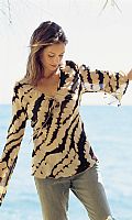 Womens Tie Dye Blouse