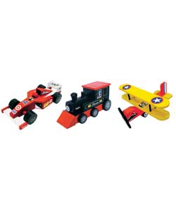 Start by assembling your vehicles parts, then pain